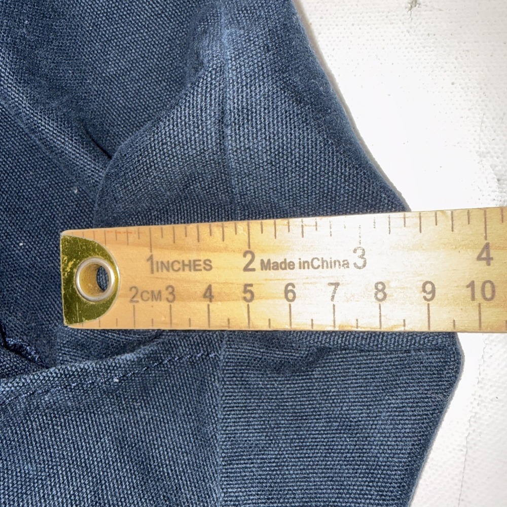 Vintage Y2K Hollister California Navy Blue Skirt Book Canvas Seagull Tote Bag - Picture 8 of 15